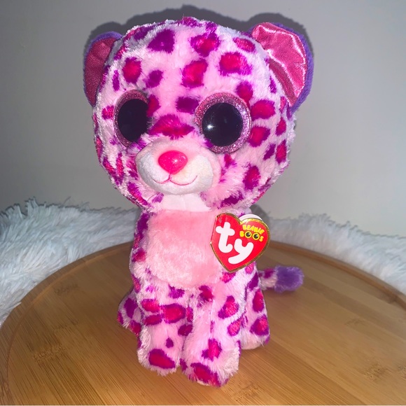 Ty Beanie Boo Glamour 9” Manufactured in 2015 Birthday: May 5 - Picture 1 of 6
